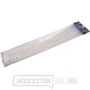 Szalagok fehér, 500x4,8mm - 100 db Szalagok fehér, 500x4,8mm - 100 db gallery main image