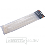 Szalagok fehér, 380x7,6mm - 50 db Szalagok fehér, 380x7,6mm - 50 db gallery main image