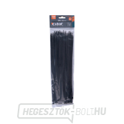 Szalagok fekete, 280x3,6mm - 100 db Előnézet 