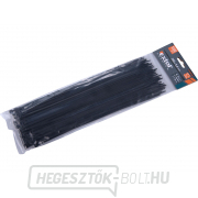 Szalagok fekete, 280x3,6mm - 100 db Szalagok fekete, 280x3,6mm - 100 db gallery main image