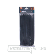 Szalagok fekete, 250x4,8mm - 100 db Előnézet 