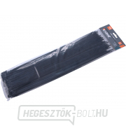 Szalagok fekete, 400x4,8mm - 100 db Szalagok fekete, 400x4,8mm - 100 db gallery main image