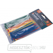 Szalagok színes, 100x2,5mm, 4 színben - 100 db Szalagok színes, 100x2,5mm, 4 színben - 100 db gallery main image