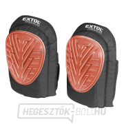 Gél térdvédő, 2 darabos készlet, univerzális méret, gél és hab párnázással, tépőzáras rögzítéssel Gél térdvédő, 2 darabos készlet, univerzális méret, gél és hab párnázással, tépőzáras rögzítéssel gallery main image