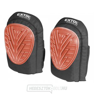 Gél térdvédő, 2 darabos készlet, univerzális méret, gél és hab párnázással, tépőzáras rögzítéssel Gél térdvédő, 2 darabos készlet, univerzális méret, gél és hab párnázással, tépőzáras rögzítéssel gallery main image