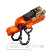 Ratchet heveder kampókkal, 5m x 25mm, PES Ratchet heveder kampókkal, 5m x 25mm, PES gallery main image