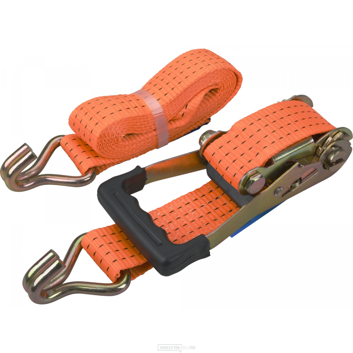 Horgos racsnis heveder, 3m x 50mm, PES