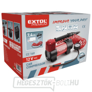 Autós kompresszor 12V Extol Premium CC 160 náhled