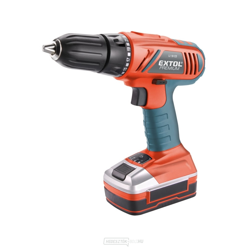Akkus fúrócsavarhúzó, 18V Li-ion, 1500mAh, LI 18 CD