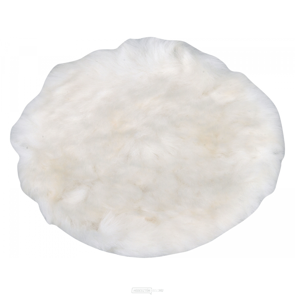 Polírozó kerék, Ø 180mm, birka gyapjú