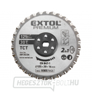 Vágókorong, fémhez és fához, 125x20x16mm, 38T, a 8893020-hez Vágókorong, fémhez és fához, 125x20x16mm, 38T, a 8893020-hez gallery main image