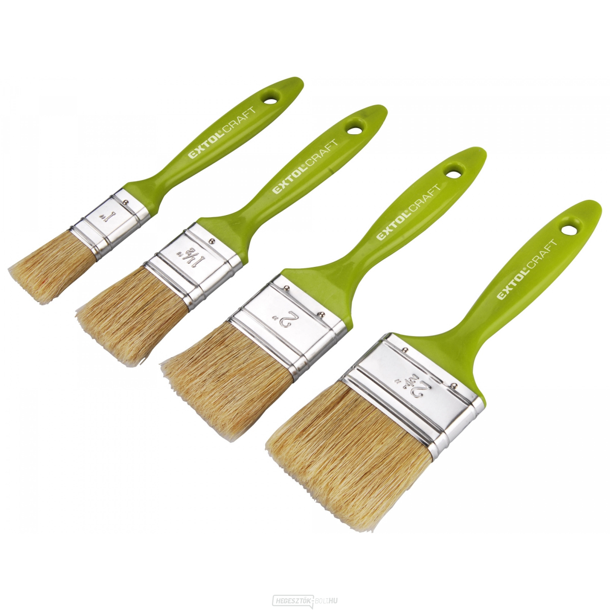 Lapos kefék 25-38-50-63mm - 4 darabos készlet