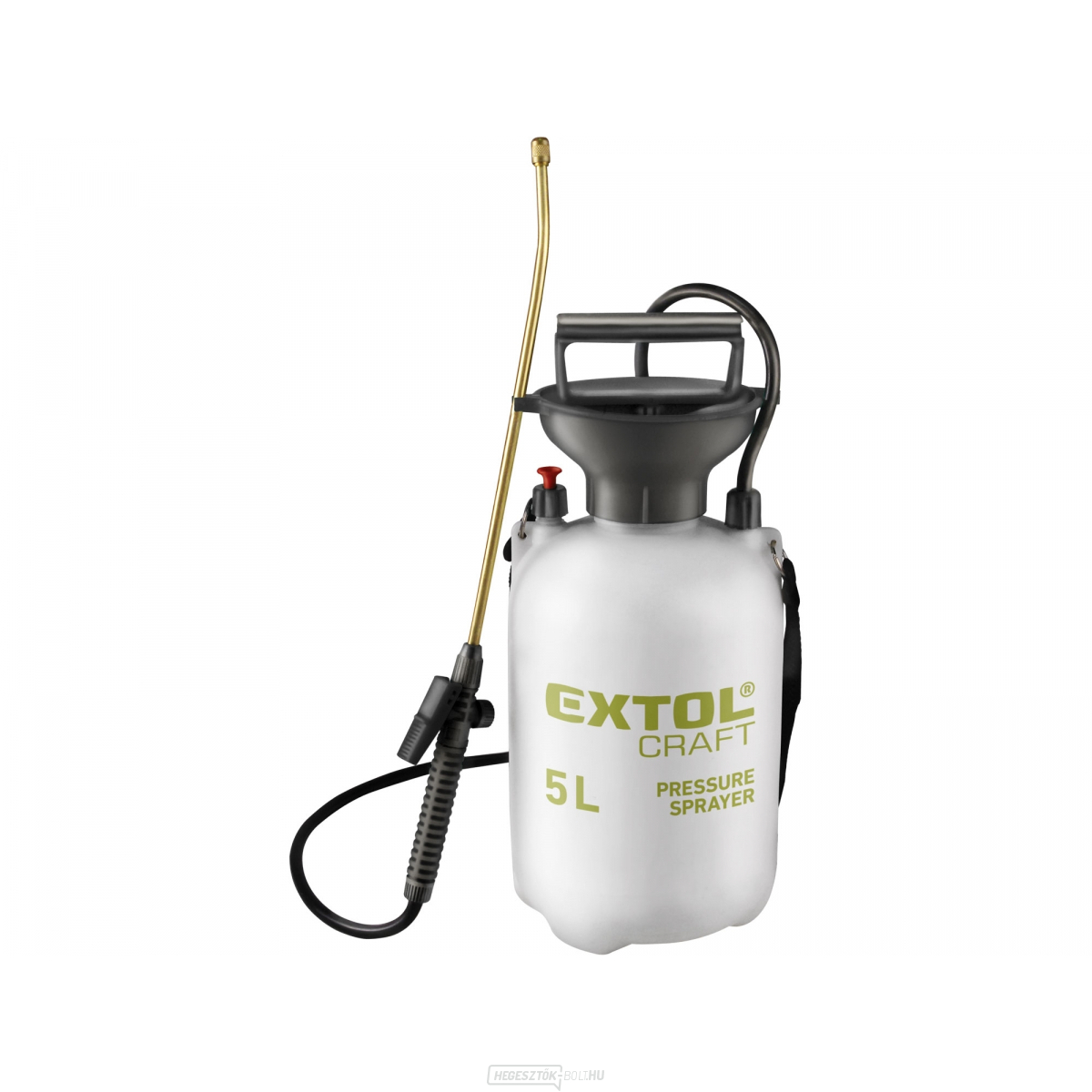 Kerti nyomáspermetező, 5l, MOSAZ