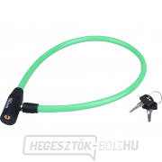 Kerékpárzár - kábel, 600mm Kerékpárzár - kábel, 600mm gallery main image