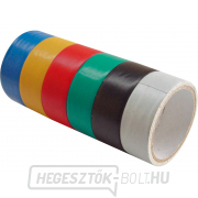 PVC szigetelőszalagok 19mm x 3m - 6 db PVC szigetelőszalagok 19mm x 3m - 6 db gallery main image
