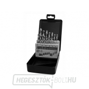 Fém fúrószár készlet 1 - 10 mm HSS-G süllyesztett - 19 db gallery main image