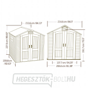 Kertes ház ÉLETTARTÓ 60014/60190 FOX náhled