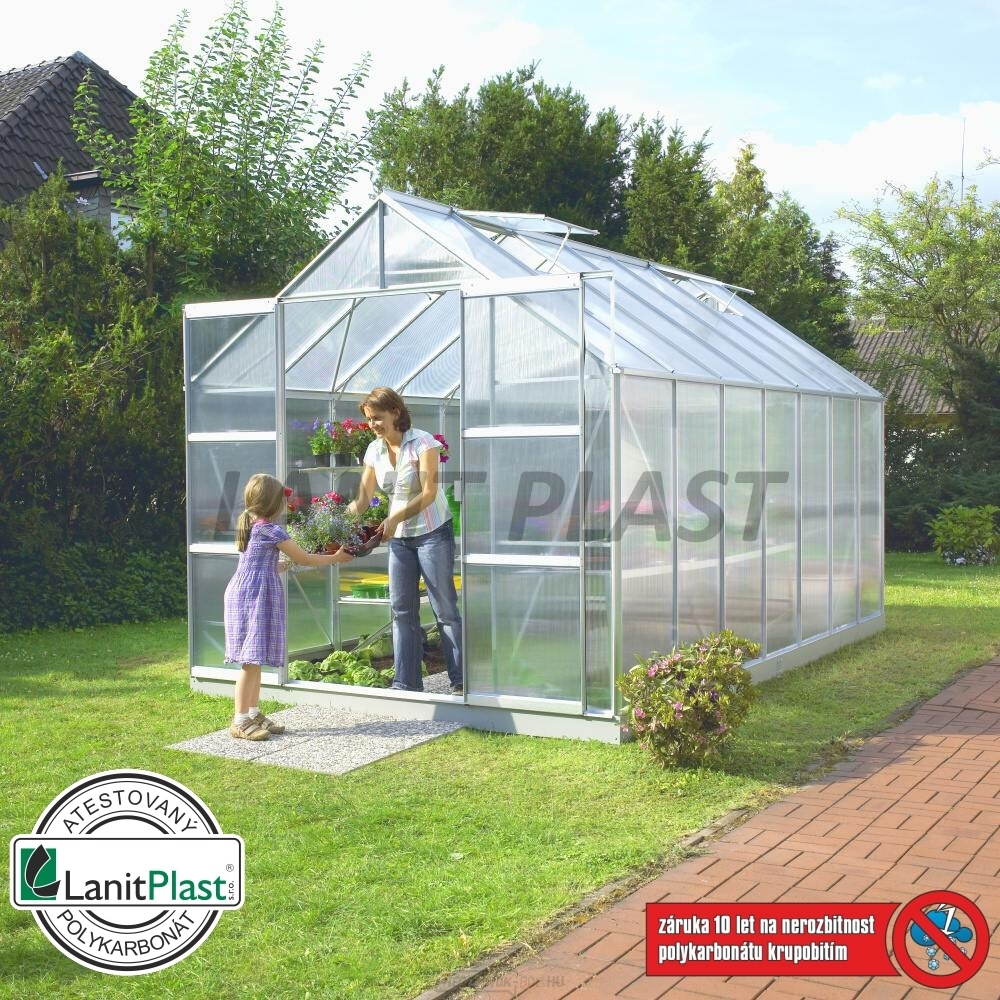 Üvegház VITAVIA URANUS 11500 PC 4 mm ezüst