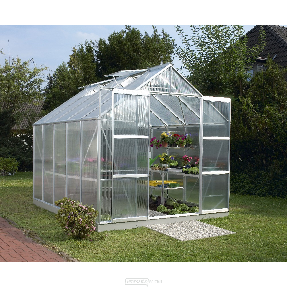 Üvegház VITAVIA URANUS 8300 PC 6 mm ezüst 