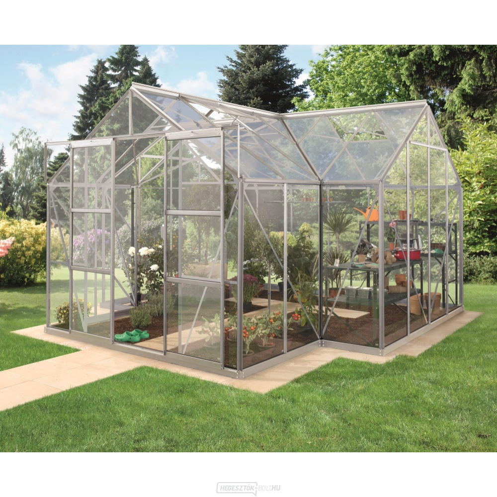 Üvegház VITAVIA SIRIUS PC 4 mm ezüst