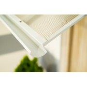 Bejárati előtető LANITPLAST LARUS 120/87 fehér náhled