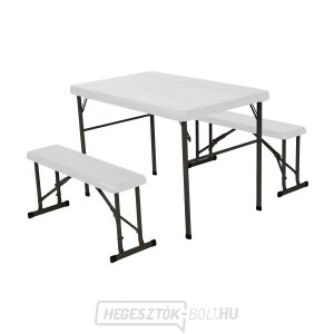 Kemping asztal 2x padLIFETIME 80353 / 80352