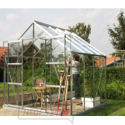 Üvegház VITAVIA URANUS 6700 tiszta üveg 3 mm ezüst Előnézet 