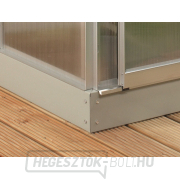 Üvegház VITAVIA URANUS 6700 tiszta üveg 3 mm ezüst Előnézet 