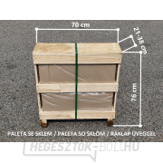 Üvegház VITAVIA URANUS 6700 tiszta üveg 3 mm ezüst náhled