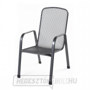 Savoy Basic - egymásba rakható szék sötétszürke színben gallery main image