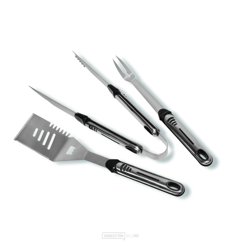 Activa háromrészes rozsdamentes acél grillszerszámkészlet Activa háromrészes rozsdamentes acél grillszerszámkészlet gallery main image