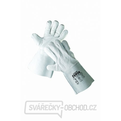 CRANE - hegesztőkesztyű - mandzsetta 15 cm, 10-es méret
