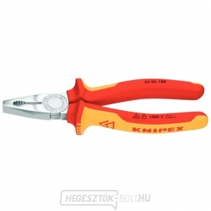 KNIPEX - kombinált fogó 180 mm, PVC bevonat 1000 V-ig...