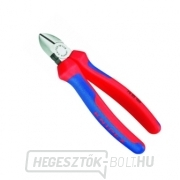 KNIPEX - Vágófogó, oldal 140mm, PVC borítással gallery main image