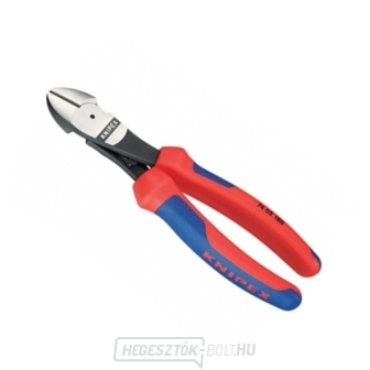 KNIPEX - Vágófogó, erősebb oldal, erősített PVC - 180mm KNIPEX - Vágófogó, erősebb oldal, erősített PVC - 180mm gallery main image