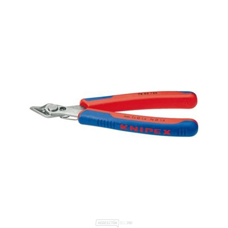 KNIPEX - Mini elektronikai vágó fogó 125mm