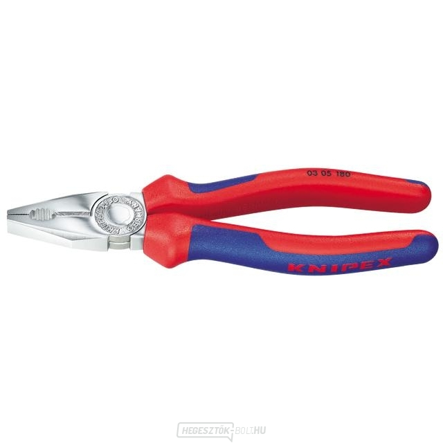KNIPEX - kombinált fogó 160 mm, krómozott 0305160
