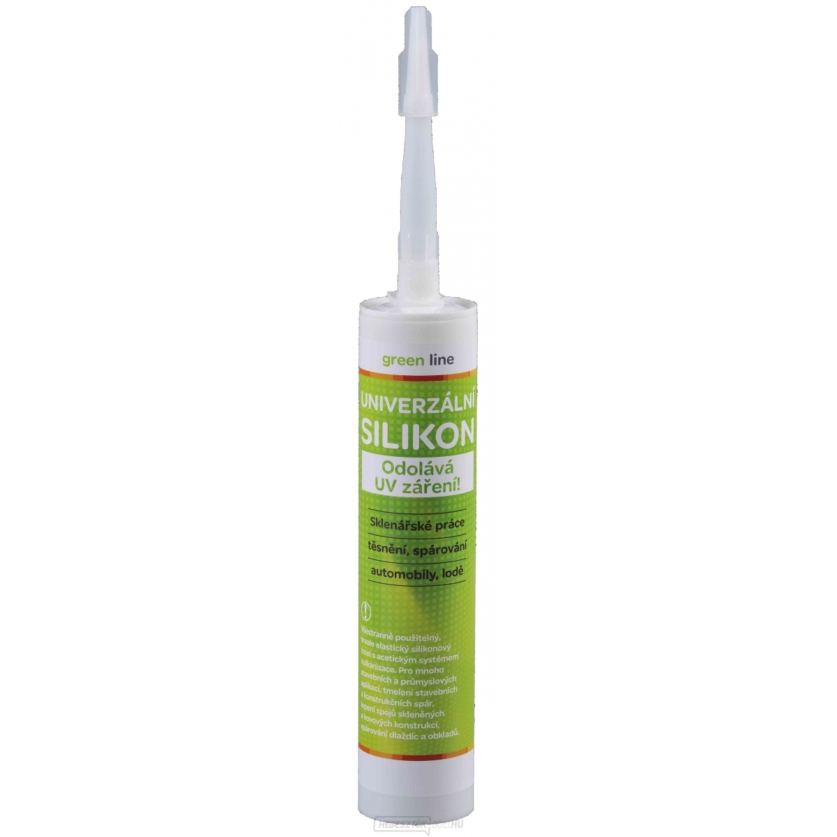 Den Braven - Univerzális szilikon 310 ml-es patron - átlátszó