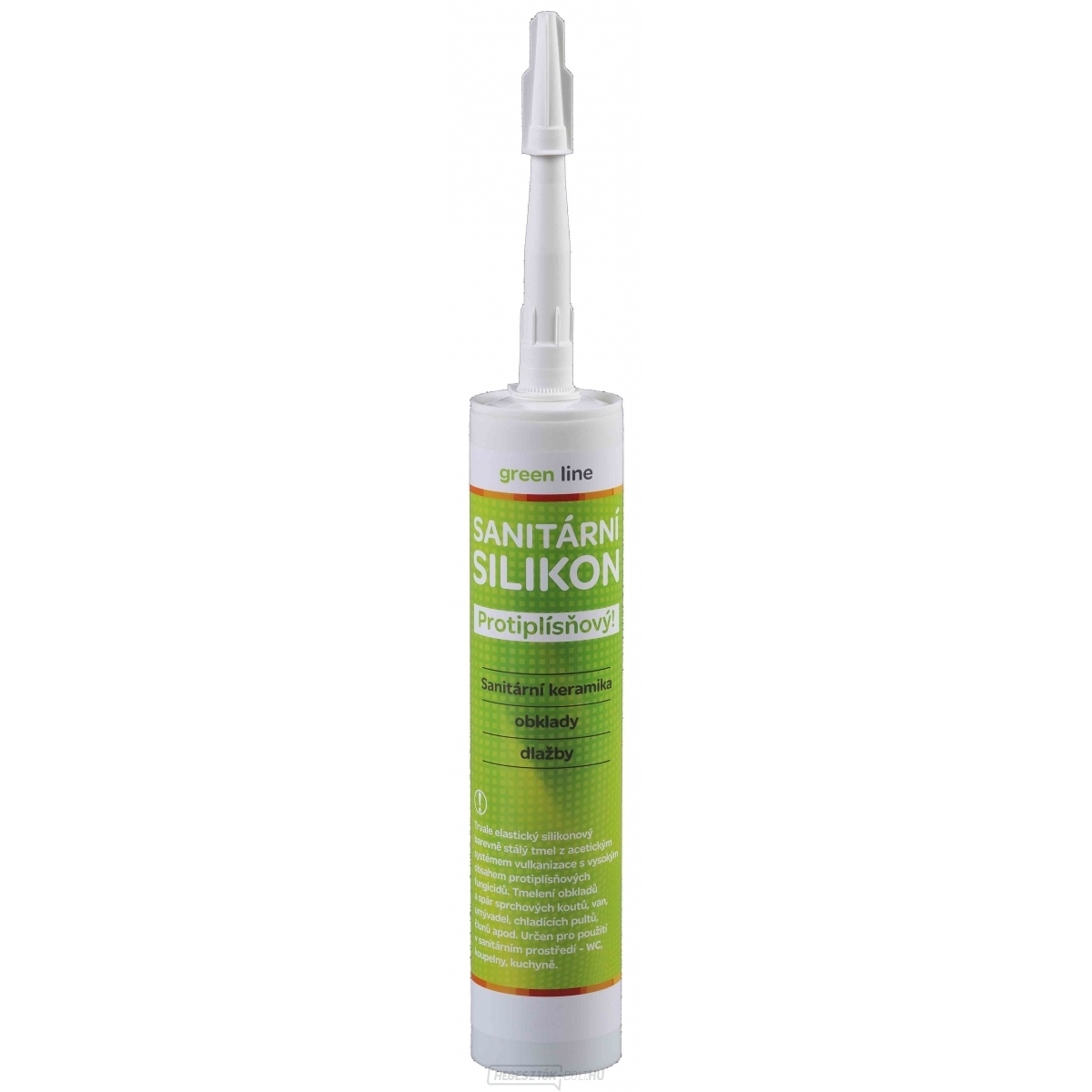 Den Braven - egészségügyi szilikon 310 ml-es patron - fehér