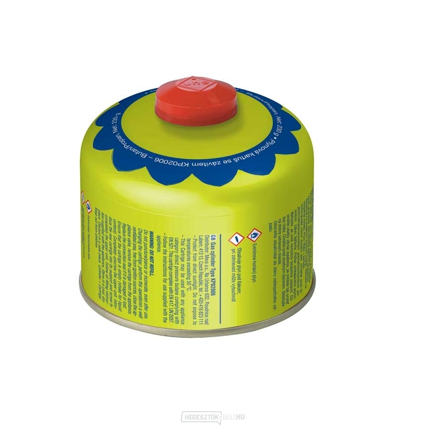 MEVA - patron 230 g - szelep, menetes szelep, menet