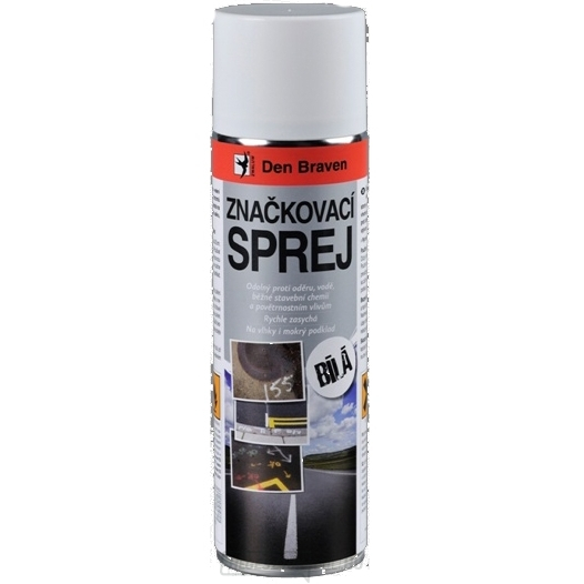 Den Braven - jelölő spray 500ml - fehér
