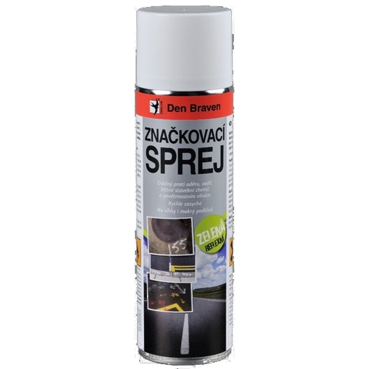 Den Braven - jelölő spray 500ml - fényvisszaverő zöld Den Braven - jelölő spray 500ml - fényvisszaverő zöld gallery main image