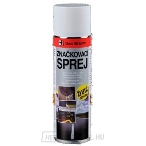 Den Braven - jelölő spray 500ml - fényvisszaverő sárga Den Braven - jelölő spray 500ml - fényvisszaverő sárga