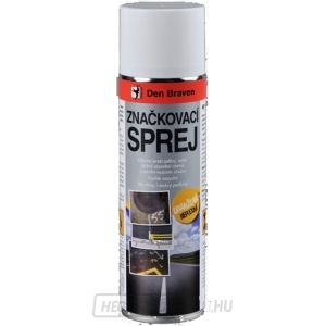 Den Braven - jelölő spray 500ml - fényvisszaverő narancssárga gallery main image