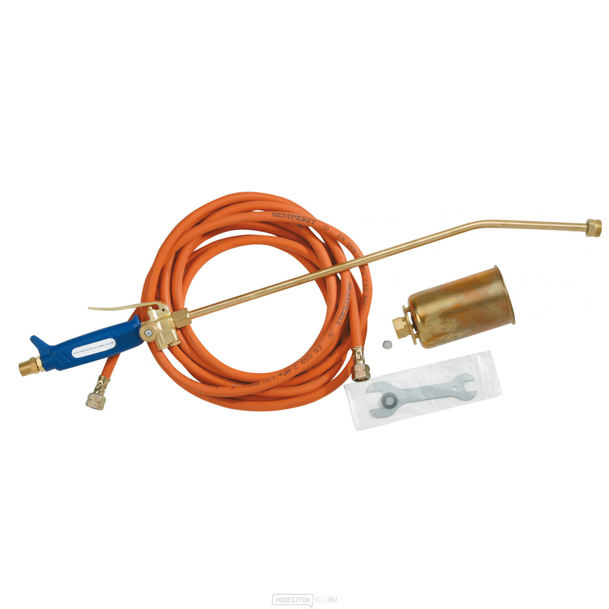 MEVA - 120-as égő 120kW teljesítmény, tömlőhosszabbítóval