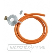 MEVA - Tömlő 8mm 1,5m bilincsekkel 30mbar szabályozóval MEVA - Tömlő 8mm 1,5m bilincsekkel 30mbar szabályozóval gallery main image