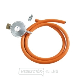 MEVA - Tömlő 8mm 1,5m bilincsekkel 30mbar szabályozóval MEVA - Tömlő 8mm 1,5m bilincsekkel 30mbar szabályozóval gallery main image