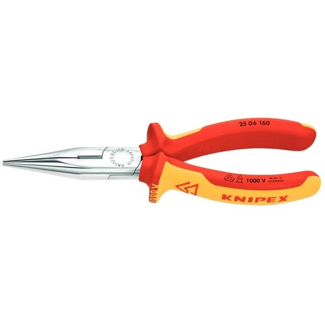 KNIPEX - fogó félköríves állkapoccsal 160 mm, PVC bevonattal 1000V-ig