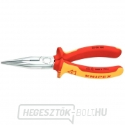 KNIPEX - fogó félköríves állkapoccsal 160 mm, PVC bevonattal 1000V-ig KNIPEX - fogó félköríves állkapoccsal 160 mm, PVC bevonattal 1000V-ig gallery main image