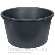 Habarcsgyűjtő tartály kerek 65l - fekete Habarcsgyűjtő tartály kerek 65l - fekete gallery main image